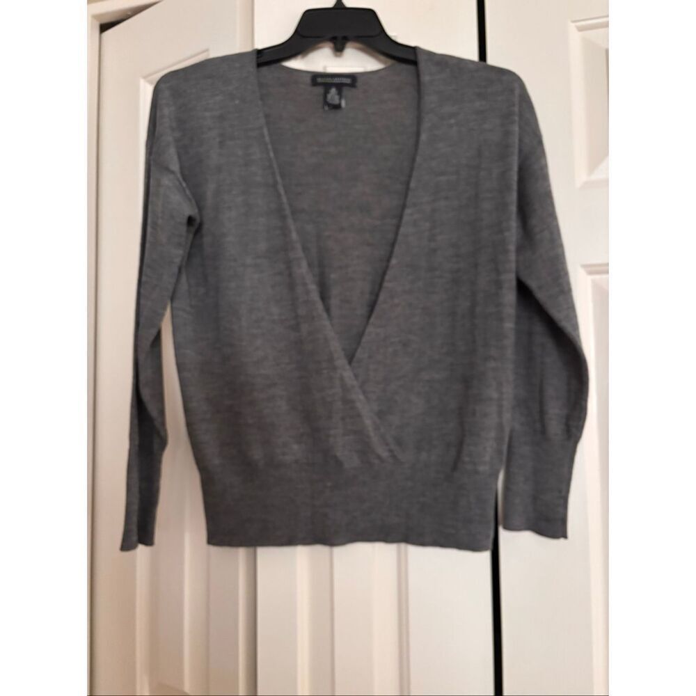 Banana Republic Merino Wool Crisscross Sweater